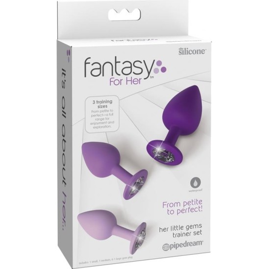 Fantasy For Her Anal Plug Trainer Set