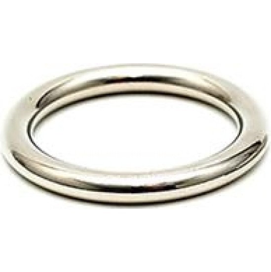 Bondage Play Metal Cock Ring