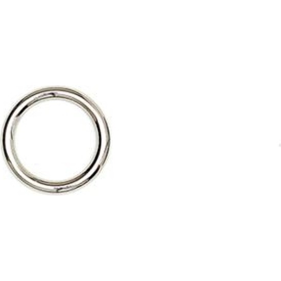 Bondage Play Metal Cock Ring