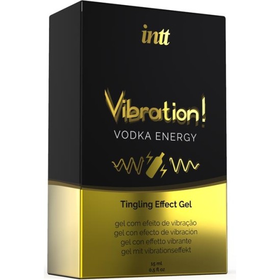 Intt Liquid Vibrator Warm Effect Vodka Aroma 15 ml