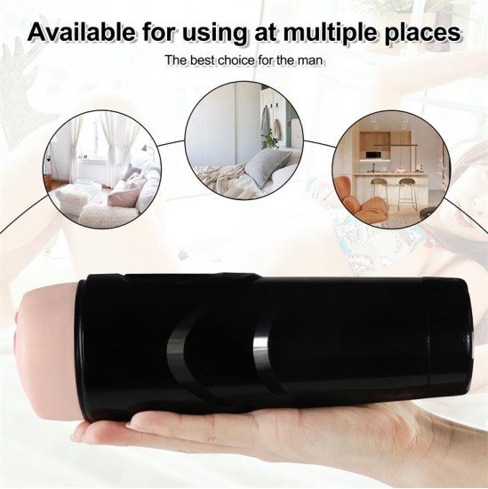 Juicy Lamour Dot Vagina Masturbator with Vibration