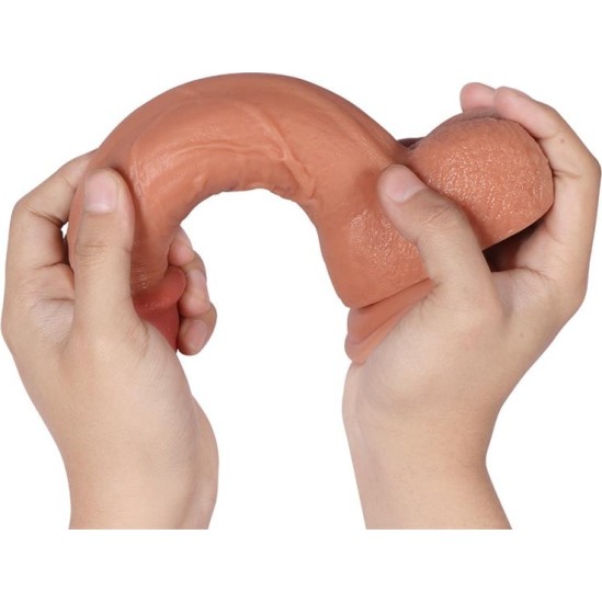 Xise Bill Dildo Dual Layer Silicone 8.66