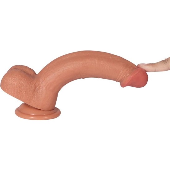 Xise Bill Dildo Dual Layer Silicone 8.66