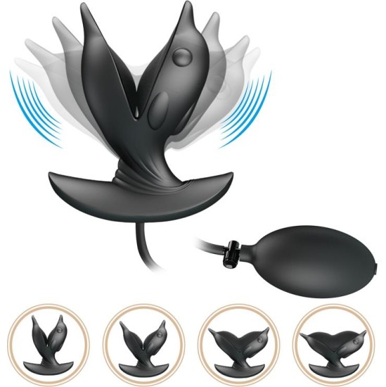 Prettylove Hanson Inflatable Butt Plug with Vibration