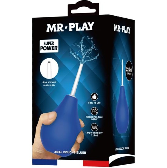 Mr Play Anal Douche Blueb 224ml