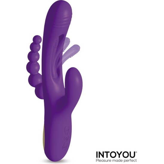 Intoyou Triya Vibe with Flipping Tongue and Anal Beads