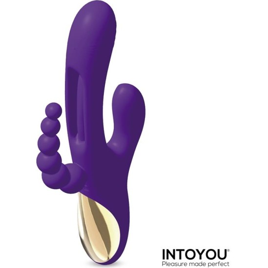 Intoyou Triya Vibe with Flipping Tongue and Anal Beads