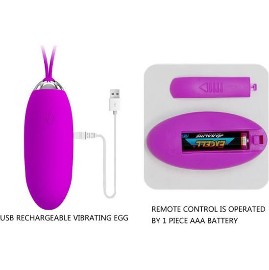 Prettylove Vibrating Egg Julia