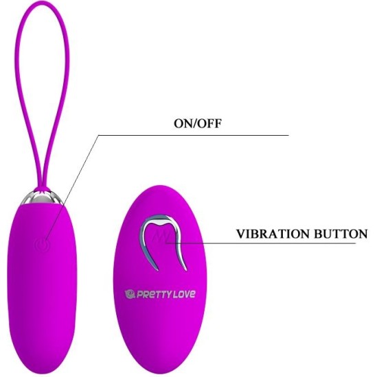 Prettylove Vibrating Egg Julia