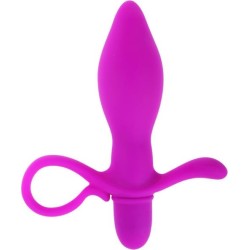 Prettylove Butt Plug with Vibration Taylor Purple