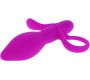 Prettylove Butt Plug with Vibration Taylor Purple