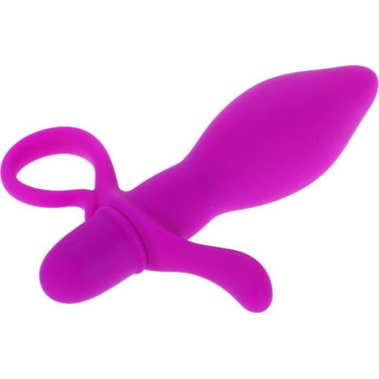 Prettylove Butt Plug with Vibration Taylor Purple