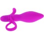 Prettylove Butt Plug with Vibration Taylor Purple