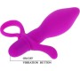 Prettylove Butt Plug with Vibration Taylor Purple