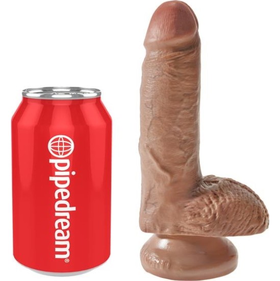 King Cock Cock with Balls 7 - Tan