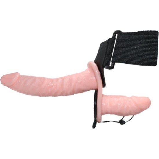 Baile Double Penetration Strap-on Flesh