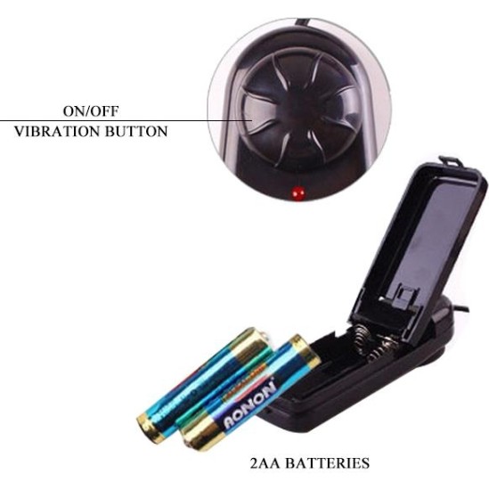 Baile Double Penetration Strap-on Flesh