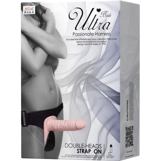 Baile Double Penetration Strap-on Flesh