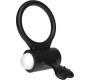 Lovetoy Vibrating Cockring Power Clit Black