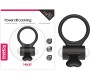 Lovetoy Vibrating Cockring Power Clit Black