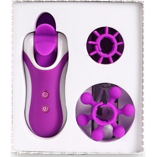 Feelztoys Clitella Oral Sex Clitoral Stimulator Purple