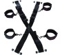 Calexotics SCANDAL CROSS-SHAPED DOOR HANDCUFFS