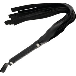 Darkness Sensations DARKNESS - BLACK BONDAGE WHIP 51 CM