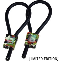 Electrastim PRESTIGE ELECTRALOOPS ADJUSTABLE COCK RINGS CAMOUFLAGE