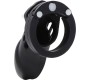 Hidden Desire EXTREME CHASTITY COCK CAGE SILICONE SIZE L BLACK