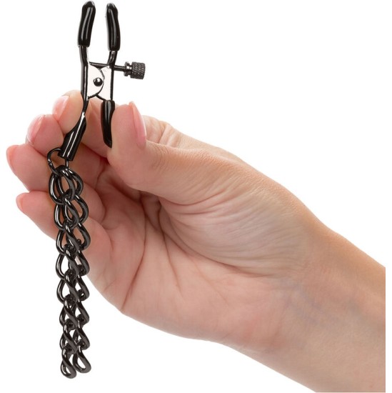 Calexotics EUPHORIA CHAIN NIPPLE CLAMPS 14.5 CM