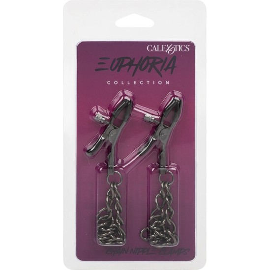 Calexotics EUPHORIA CHAIN NIPPLE CLAMPS 14.5 CM