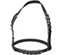Calexotics EUPHORIA PLUS SIZE HALTER BUCKLE HARNESS BLACK