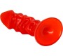 Baile Anal BAILE - UNISEX ANAL PLUG WITH RED SUCTION CUP