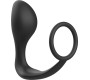 Addicted Toys ANAL PLUG WITH BLACK SILICONE RING