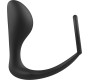 Addicted Toys ANAL PLUG WITH BLACK SILICONE RING
