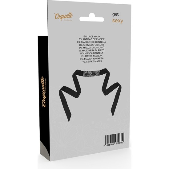 Coquette Accessories COQUETTE CHIC DESIRE - LACE MASK BLACK