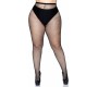 Leg Avenue Hosiery LEG AVENUE - FISHNET PANTYHOSE PLUS SIZE