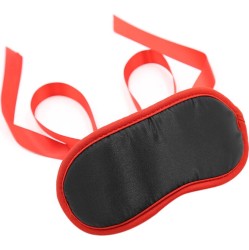 Ohmama Masks OHMAMA - BLACK FETISH RED EDGES