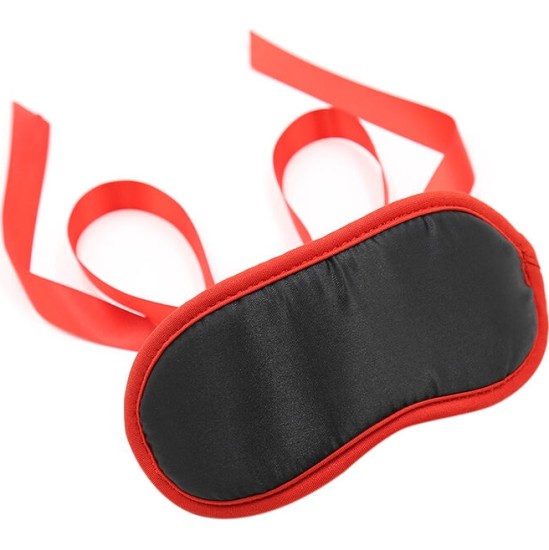 Ohmama Masks OHMAMA - BLACK FETISH RED EDGES