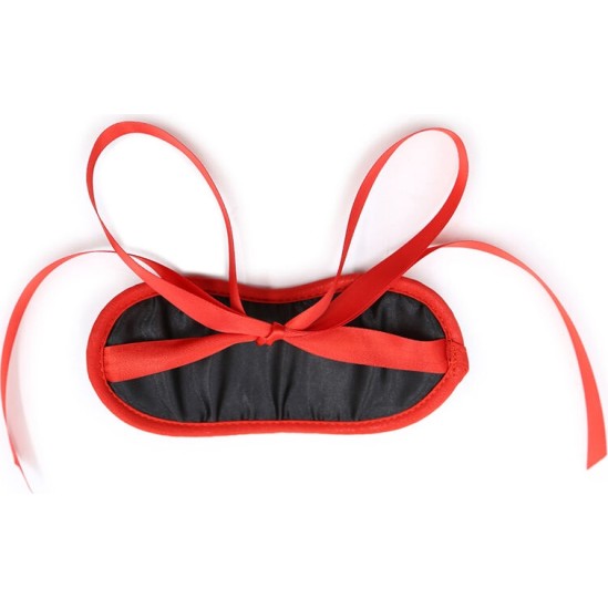 Ohmama Masks OHMAMA - BLACK FETISH RED EDGES