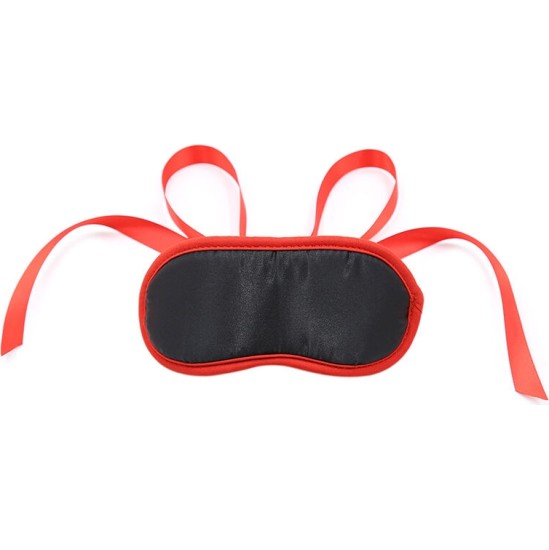 Ohmama Masks OHMAMA - BLACK FETISH RED EDGES