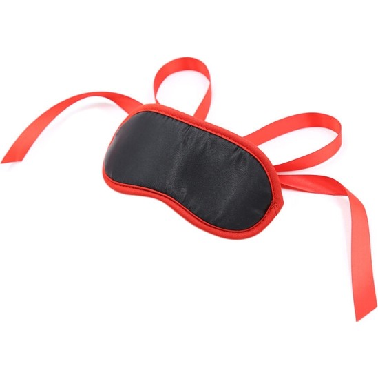 Ohmama Masks OHMAMA - BLACK FETISH RED EDGES