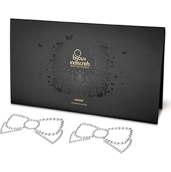 Bijoux Jewelry BIJOUX - MIMI BOW SILVER NIPPLE COVERS