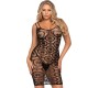 Leg Avenue Dresses LEG AVENUE - DAISY CROCHET MINI DRESS ONE SIZE