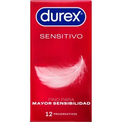 Durex Condoms DUREX - SENSITIVE CONDOMS 12 UNITS