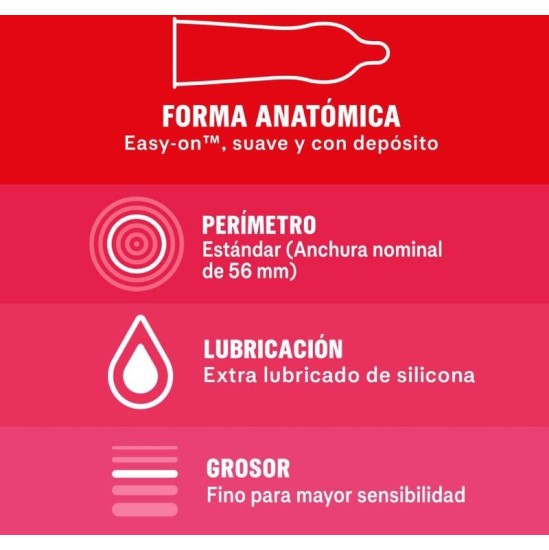 Durex Condoms DUREX - SENSITIVE CONDOMS 12 UNITS