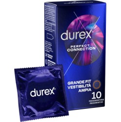 Durex Condoms DUREX - PERFECT CONNECTION SILICONE EXTRA LUBRIFICATION 10 UNITS