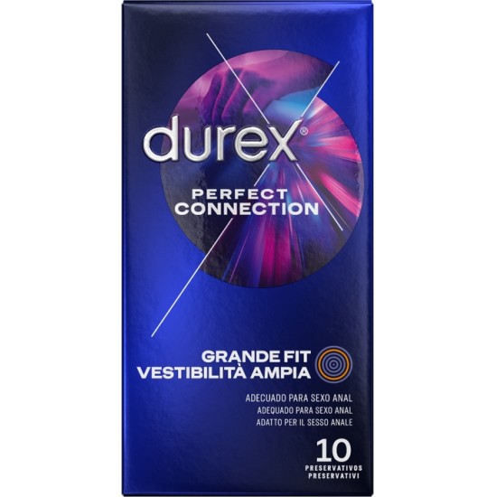 Durex Condoms DUREX - PERFECT CONNECTION SILICONE EXTRA LUBRIFICATION 10 UNITS
