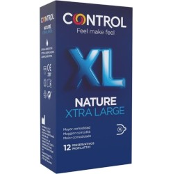 Control Condoms CONTROL - ADAPTA NATURE XL CONDOMS 12 UNITS