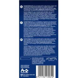 Control Condoms CONTROL - ADAPTA NATURE XL CONDOMS 12 UNITS